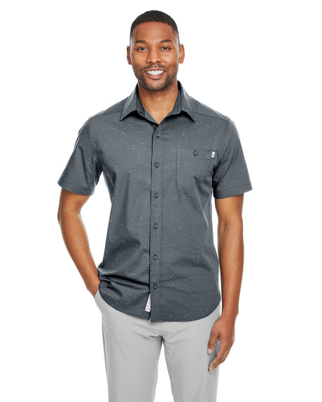 SPYDER Men's Stryke Woven Short-Sleeve Shirt