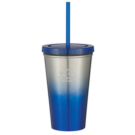 16 Oz. Stainless Steel Chroma Tumbler