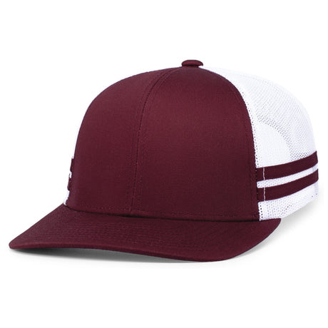 Low-Profile Stripe Trucker Cap