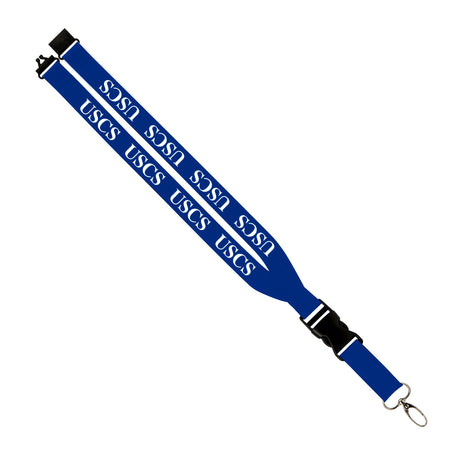 Maverick Polyester Lanyard w/Convenience Release & Metal Lobster Claw