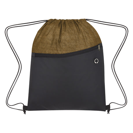 Cubic Drawstring Bag