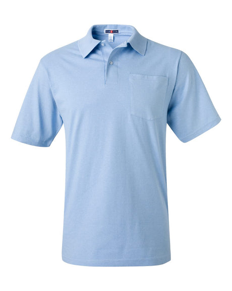 Jerzees SpotShield 50/50 Polo w/Pocket