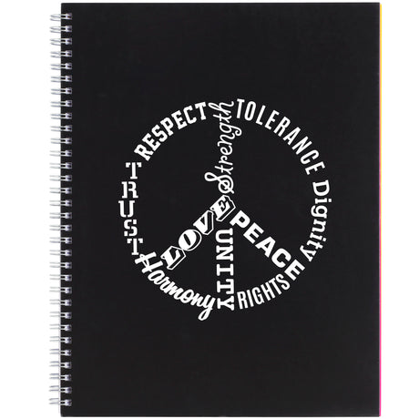 8.5" x 11" FSC® Mix Remark 5-subject Notebook