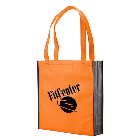 Two-Tone Non-Woven Convention Tote Bag