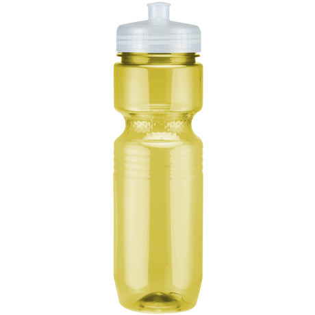 26 Oz. Translucent Jogger Bottle w/ Push Pull Lid