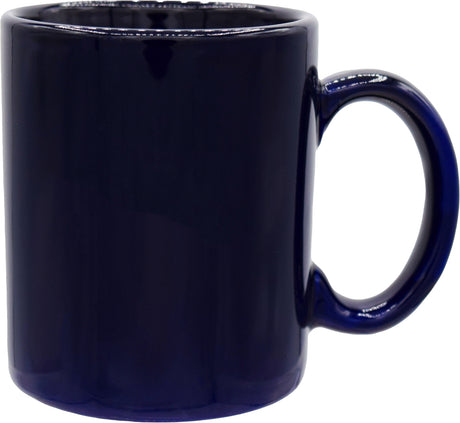 Economy Premium Stock 11oz blue ceramic mug