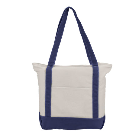 Zephyr - Cotton Canvas Boat Tote Bag