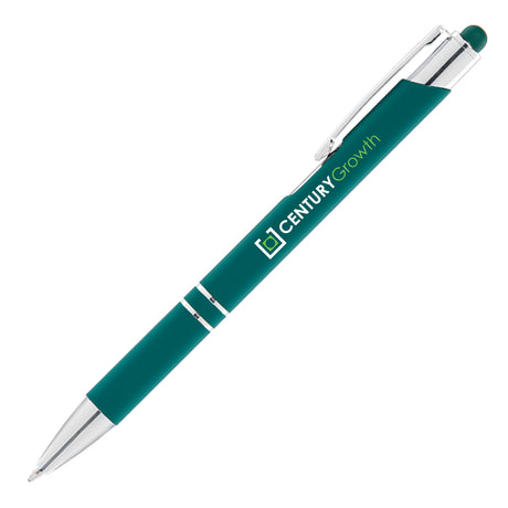 Tres-Chic Softy Pen w/ Stylus Top - ColorJet