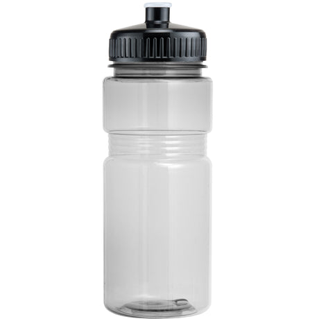 20 Oz. Translucent Recreation Bottle w/ Push Pull Lid