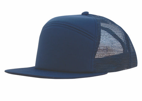 Foam Front Mesh Back Cap w/Flat Peak