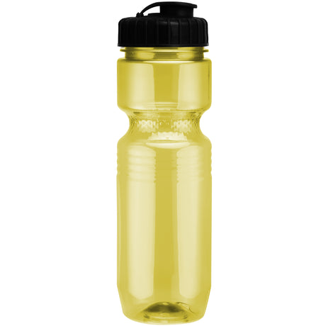 26 Oz. Translucent Jogger Bottle with Flip Top Lid