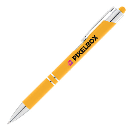 Tres-Chic Softy Pen w/ Stylus Top - ColorJet