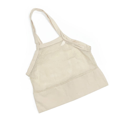 Mesh Mixed Cotton Tote