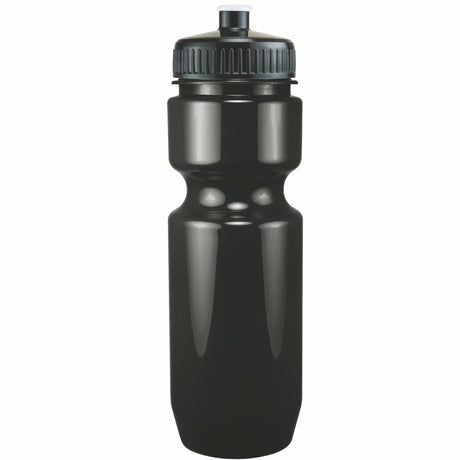 22 Oz. Bike Bottle w/ Push Pull Lid - Solid Colors