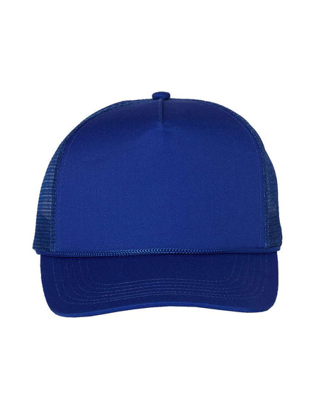 Valucap Five-Panel Mesh-Back Trucker Cap