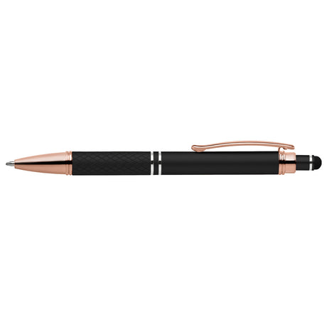 Phoenix Softy Rose Gold Classic Pen w/ Stylus - ColorJet