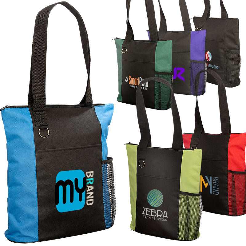 Essential Trade Show Tote w/Zipper Closure