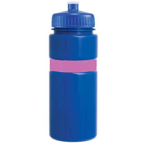 20 Oz. Sportster Bottle with Silicone Gripper Band & Flip Top Lid