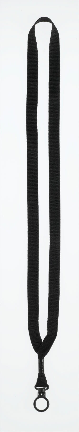 ¬Ω" Economy Polyester Lanyard w/Metal Crimp & O-Ring