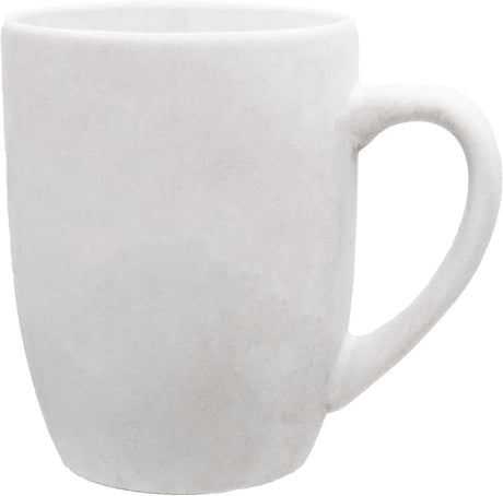 Economy Cottager 12oz matte white mug