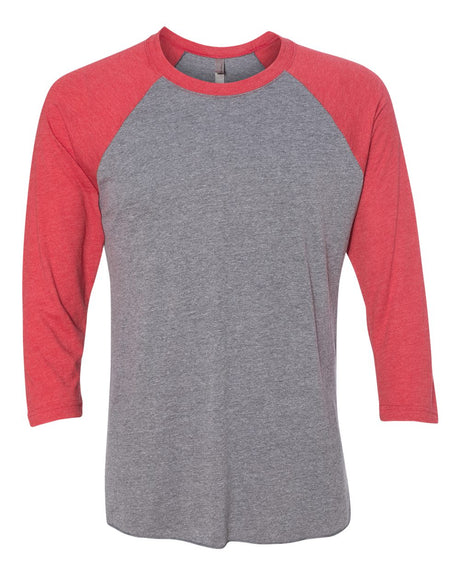 Next Level Unisex Triblend Three-Quarter Sleeve Raglan Shirt