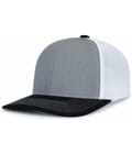 Contrast Stitch Trucker PacFlex Snapback Cap