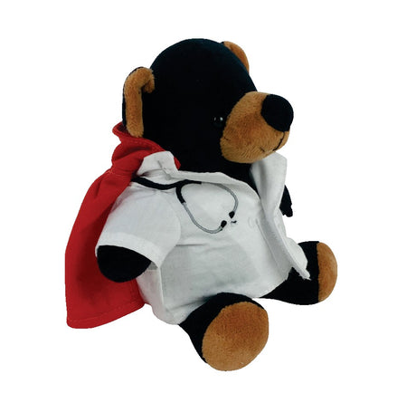 Mini Me Superhero with cape and doctor coat