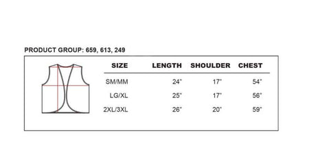 48 Hr Quick Ship - Domestic Made Poplin Vest, Fully Sublimated front and back, Uniform Vest