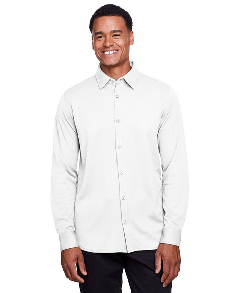 DEVON AND JONES CrownLux Performance® Men's Plaited Button-Down