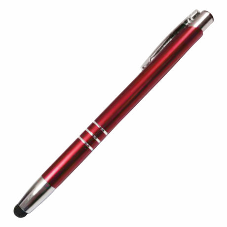 PDA HAMILTON Aluminum Barrel, Metallic clip Plunger Action Ball Point Pen (Stock 3-5 Days)