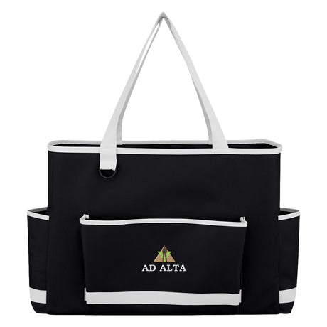 Tri-pocket Tote Bag