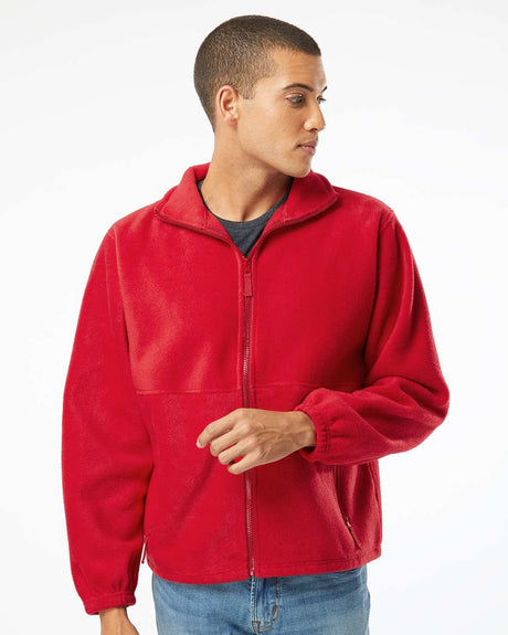 Burnside® Polar Fleece Full Zip Jacket