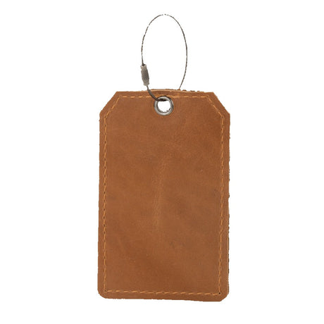 HOOPER Leather Luggage Tag