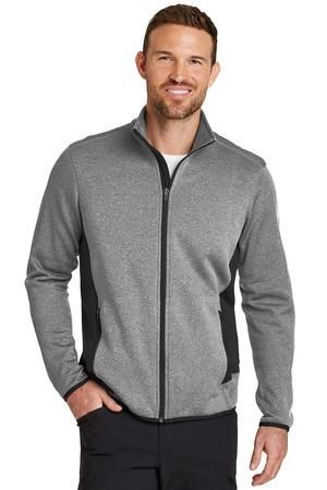 Eddie Bauer Men's Full-Zip Heather Stretch Fleece Jacket