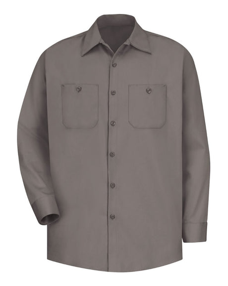 Red Kap Cotton Long Sleeve Uniform Shirt