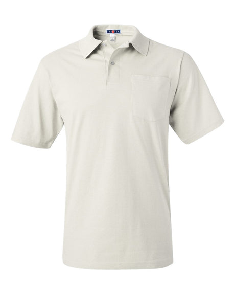 Jerzees SpotShield 50/50 Polo w/Pocket