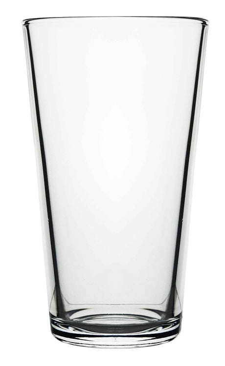 ~ Vista, 20oz clear mixing glass with heavy base - Bulk Packaging/Pallet