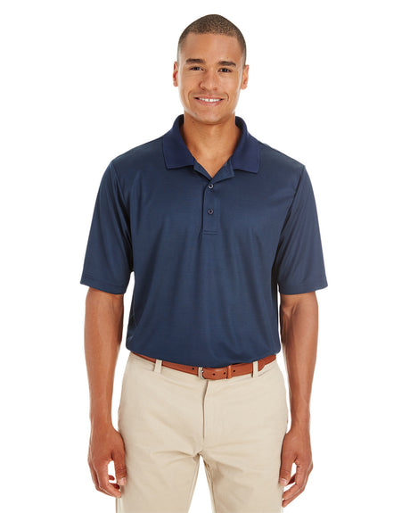 CORE 365 Men's Express Microstripe Performance Piqué Polo