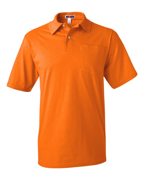 Jerzees SpotShield 50/50 Polo w/Pocket