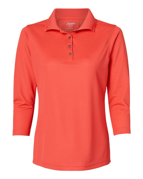 Paragon Women's Lady Palm Three-Quarter Sleeve Polo