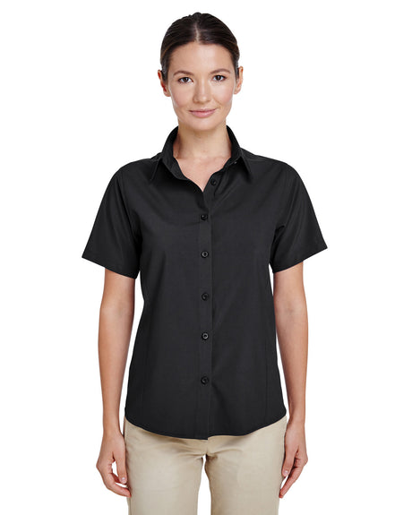 Harriton Ladies' Paradise Short-Sleeve Performance Shirt