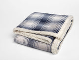 Cottage Plaid Throw (Embroidery)