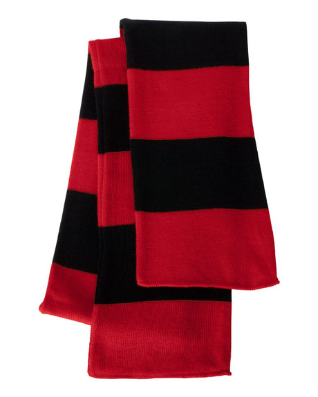 Sportsman™ Rugby Striped Knit Scarf