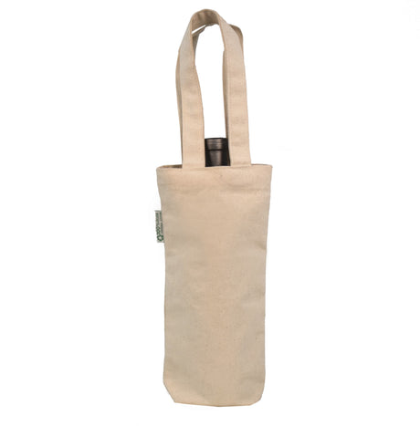 Certified Organic Single Bottle Wine Tote