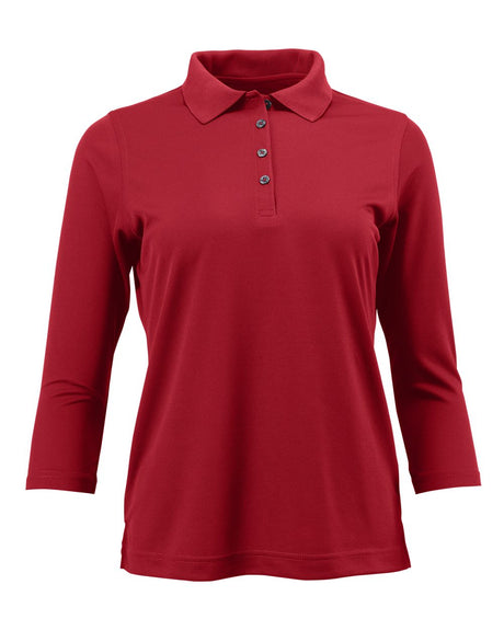 Paragon Women's Lady Palm Three-Quarter Sleeve Polo