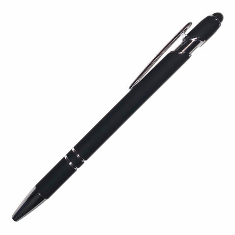 LINDSAY Elite comfort aluminum rubberized plunger action pen