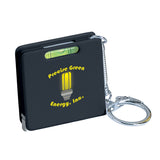 Square Level Tape Measure Key Tag