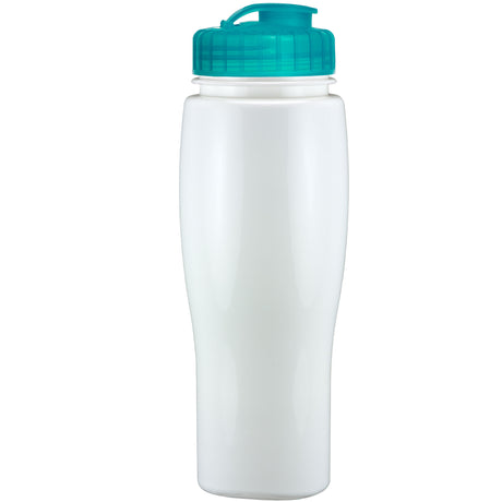 24 Oz. Contour Bottle w/ Flip Top Lid - Solid Colors