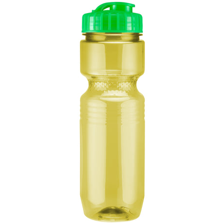 26 Oz. Translucent Jogger Bottle with Flip Top Lid