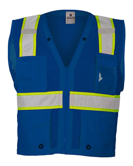 Kishigo EV Series® Enhanced Visibility Multi-Pocket Mesh Vest